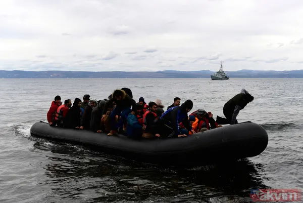 Ajanslar son dakika olarak duyurdu: İşte Yunanistan'a ulaşan göçmen botları - 32