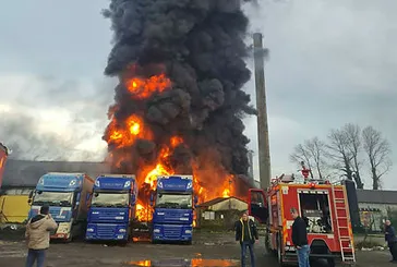 Çaykur’a ait çay fabrikasında yangın