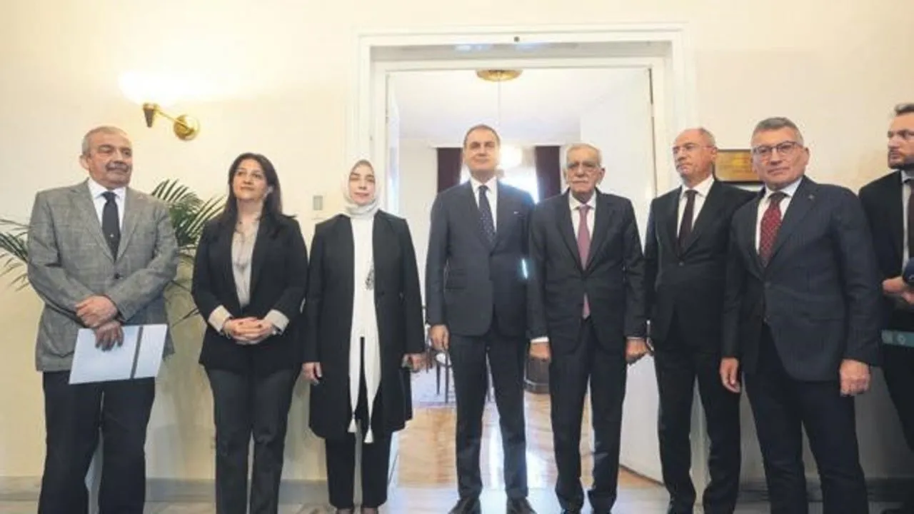 Her şey terörsüz Türkiye için: DEM Parti heyeti,  AK Parti’yi ziyaret etti!