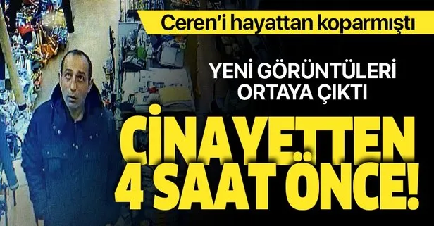 Ceren Özdemir’in katili Özgür Arduç’un yeni görüntüleri ortaya çıktı! Cinayetten önce zıpkın çalmak için...