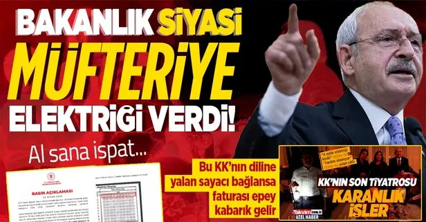 Kılıçdaroğlu’nun yalanı bir kez daha tescillendi! ’Elektriği kesik’ dediği abone üzerinden kalkıştığı algı oyunu akıllı sayaca takıldı