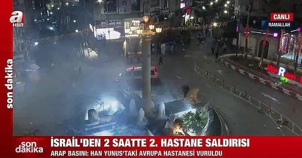 CANLI TAKİP | Katil İsrail El-Ehli Baptist Hastanesi'nden sonra bir okulu hedef aldı-10