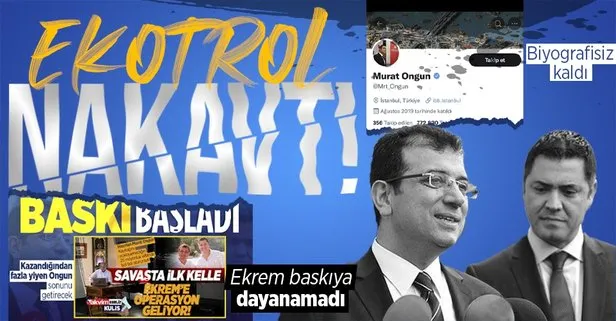 Ekrem İmamoğlu - Kemal Kılıçdaroğlu savaşında ilk kelle gitti! Murat Ongun’un görevli olduğu İBB Sözcülüğü lağvedildi...