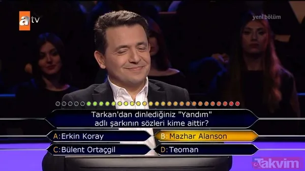 Kim Milyoner Olmak İster'de dikkat çeken Türk Dil Kurumu sorusu! Tsunaminin diğer adı nedir? - 17