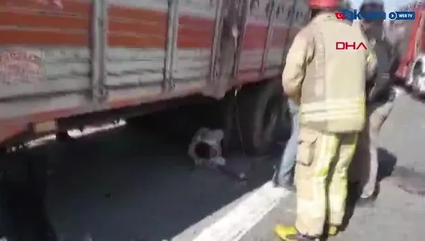 TEM'de feci kaza! Kilometrelerce kuyruk oluştu