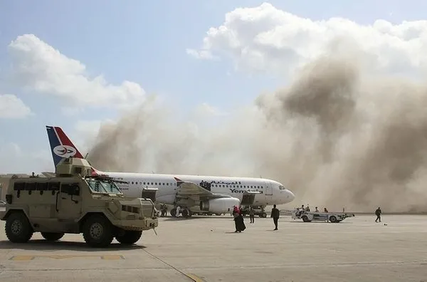 Yemen'deki Aden Havalimanı patlaması hakkında şoke eden iddia: Roketler İran yapımı!-4