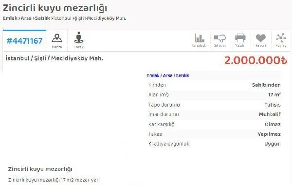 İstanbul’da 2 milyon liraya mezar yeri! Mezarlıklar internette karaborsaya düştü-8