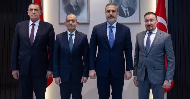 Dışişleri Bakanı Hakan Fidan'dan önemli kabul! Irak Türkmen Cephesi Başkanı Hasan Turan Ankara'da