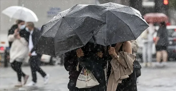 HAVA DURUMU | Kış geri geliyor! Haritanın tamamı yağışlı! Fırtına uyarısına dikkat! Meteoroloji tek tek duyurdu!