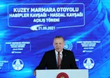 Kuzey Marmara Otoyolu hizmete açıldı! Başkan Erdoğan'dan flaş açıklamalar