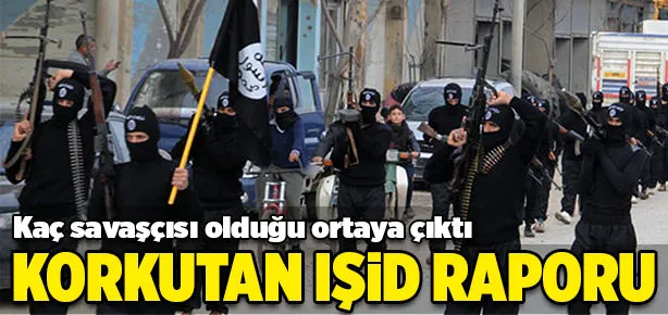 IŞİD’de 15 bin yabancı savaşçı