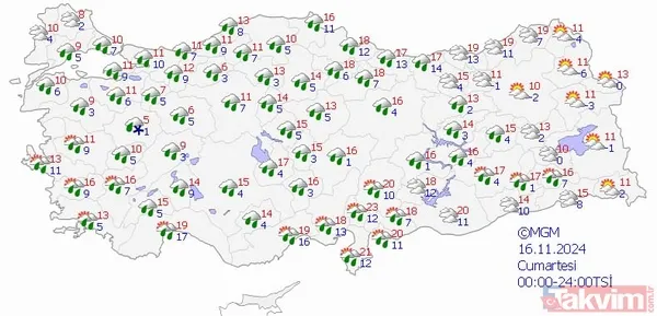 HAVA DURUMU | Meteoroloji uyardı! Yurt genelinde yağış bekleniyor! - 15