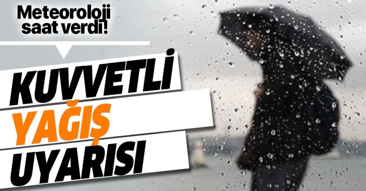 Meteoroloji Saat Verdi Istanbul Anlik Hava Durumu Istanbul Da Yagmur Yagacak Mi Takvim