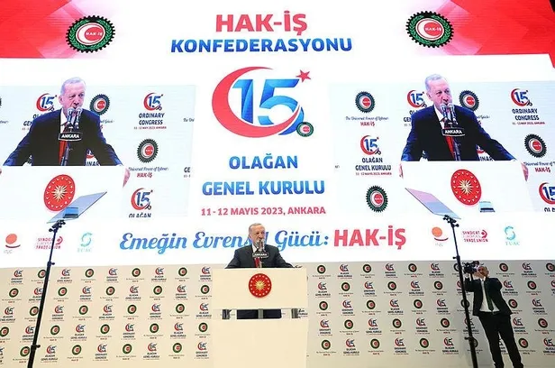 Başkan Erdoğan'dan HAK-İŞ Genel Kurulu'nda önemli açıklamalar-4