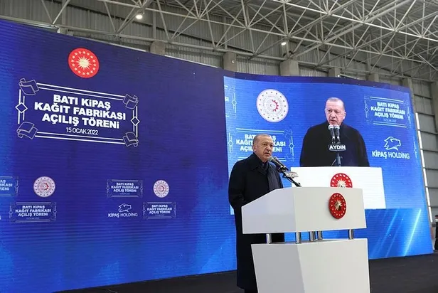 Başkan Erdoğan'dan Batı Kipaş Kağıt Fabrikası Açılış Töreni'nde önemli açıklamalar-6