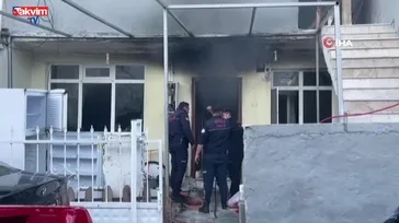 Menteşe’de ev yangını: 1 gözaltı