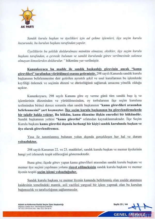 Söz Konusu Sahte Seçmen Kaydetme İşi Kesinlikle Normal Bir Seçmen Nakli Ve Yerleşim Yeri Adres Değişikliği İşi Değildir. Burada Yapılan, İlgili Kişinin Belediye...