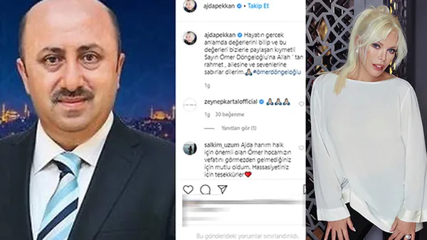 Ajda Pekkan'dan koronavirüsten hayatını kaybeden ilahiyatçı yazar Ömer Döngeloğlu paylaşımı: Hayatın gerçek anlamda...-1