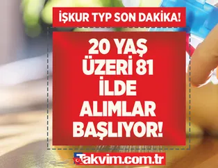 Sınavsız, şartsız işe alım yapılacak! 20-54 yaş arası NET 5.500 TL maaşla temizlik personeli, güvenlik görevlisi... İŞKUR'dan TYP müjdesi!