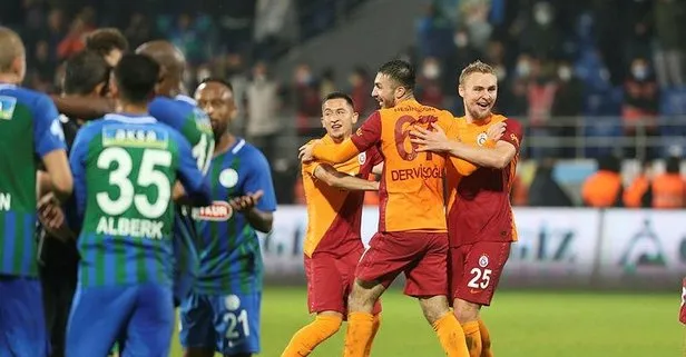 Fatih Terim Rize maçı sonrası konuştu: Galatasaray budur