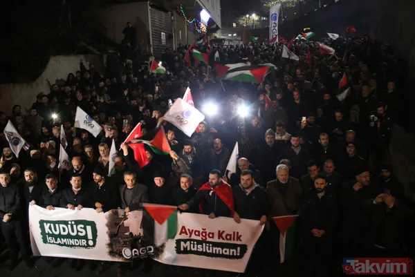 ABD'nin Orta Doğu'da kaos planı protesto edildi! İstanbul, Gazze, Ürdün, Batı Şeria... - 18