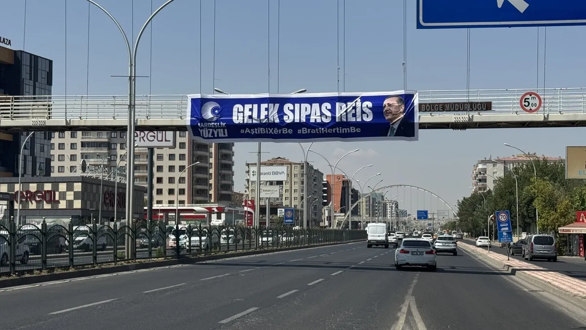 Terörsüz Türkiye'ye Diyarbakırlılardan tam destek! AK Parti Gençlik Kollarından Başkan Erdoğan'a özel teşekkür-3