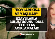 Gelecekten bilgiler aldım diyen Ufolog Farah Yurdözü Boyları kısa ve yaşlılar Uzaylılarla görüştüm dedi gözleri fal taşı gibi açtı! 10 yıl sonra...