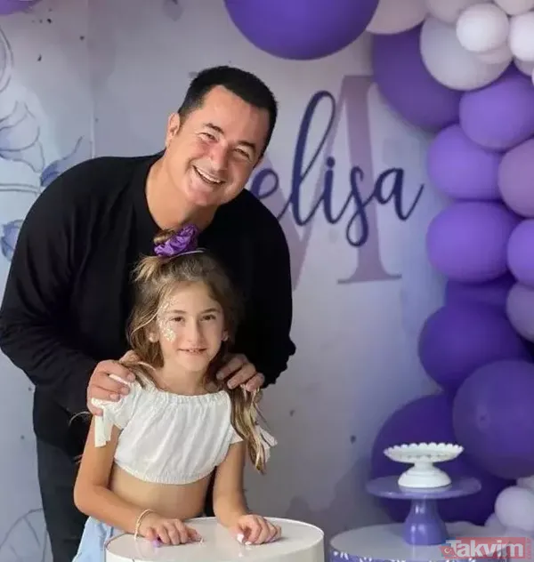 Acun Ilıcalı ile Şeyma Subaşı'nın kızı Melisa Ilıcalı 10 yaşında "Ablaların gibi babanı hiç üzmedin" Anne babadan ayrı parti - 12