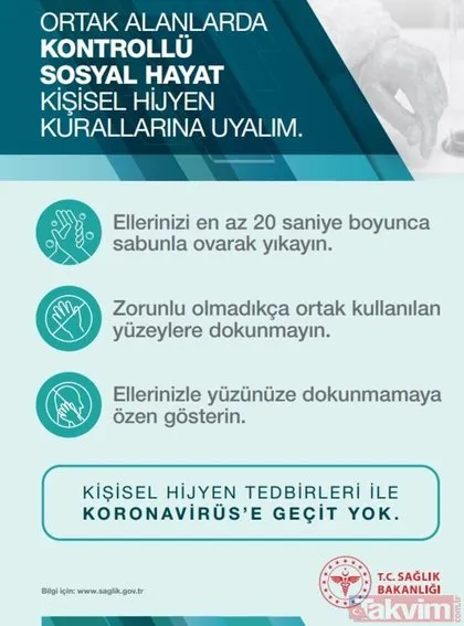 Sağlık Bakanlığı’ndan koronavirüsle mücadele kapsamında sektörlere özel afiş! İşte detaylar...