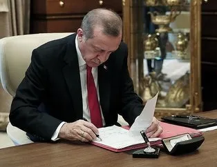 Başkan Erdoğan’ın kararları Resmi Gazete’de!