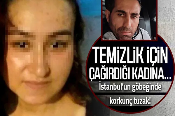 İstanbul'un göbeğinde korkunç tuzak! Temizlik için çağırdığı kadına tecavüz etmeye kalktı!-1