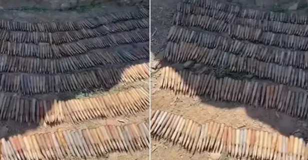 MSB duyurdu! Hakurk'ta PKK'ya ait 2 bin 300 adet Doçka mühimmatı ele geçirildi