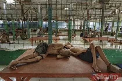 Endonezya’daki akıl hastanesinden dehşet görüntüler