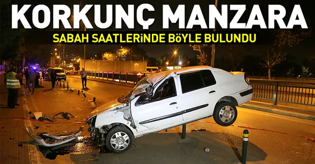 Bursa'da korkunç kaza! Araç böyle bulundu