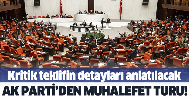 Son dakika: AK Parti'den CHP ve İYİ Parti'ye "Baro teklifi" ziyareti