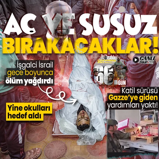 CANLI TAKİP | Soykırımcı İsrail katliama devam ediyor! Gece boyunca birçok noktaya baskın düzenledi! Onlarca sivili katletti