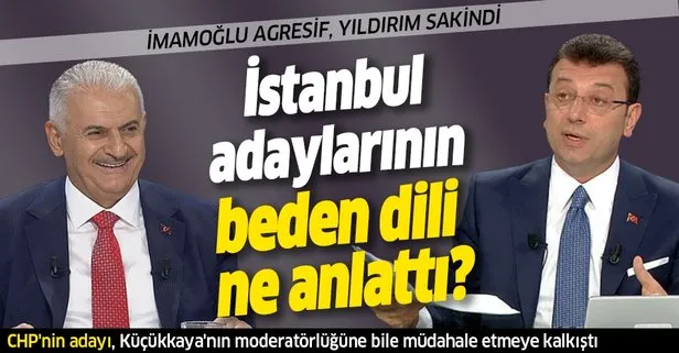 Tarihi buluşmada İstanbul adayları Yıldırım ve İmamoğlu’nun beden dili ne anlattı?