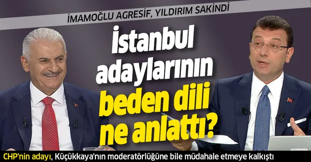 Tarihi buluşmada İstanbul adayları Yıldırım ve İmamoğlu'nun beden dili ne anlattı?
