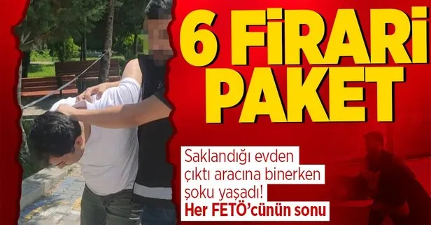 Firari FETÖ’cüler saklandıkları delikte paketlendi!