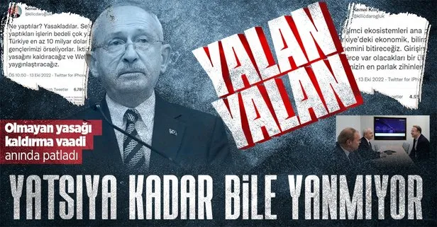 Kılıçdaroğlu’nun ’PayPal’ yalanı: Yasaklanmadı kendileri Türkiye’den çıktı