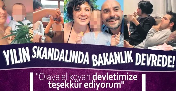 Dikran Masis’in kızı Alexandra’nın 4 yaşındaki oğluna içki içirdiği ve esrar üflediğini ortaya çıkmıştı... Aile Bakanlığı devrede!