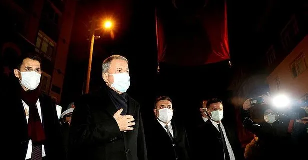 Bakan Akar'dan şehit ailelerine taziye ziyareti