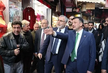 ▶️ Bakan Işıkhan ve Hamza Dağ’dan Kemeraltı Çarşısı'na ziyaret!
