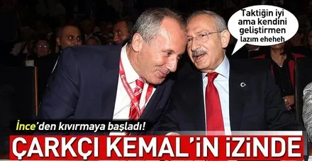 Muharrem İnce yine çark etti: Sözümün arkasındayım