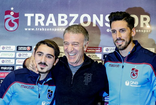 Trabzonspor Başkanı Ahmet Ağaoğlu ve Jose Sosa açıklamalarda bulundu: Geldiğimiz nokta bazılarını rahatsız etmiştir-2