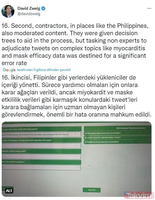 Elon Musk'tan 9. ve 10. Twitter ifşaatları! CIA, FBI ve Pentagon sansürü ifşa oldu: Dikkat çeken Kovid-19 detayı - 33