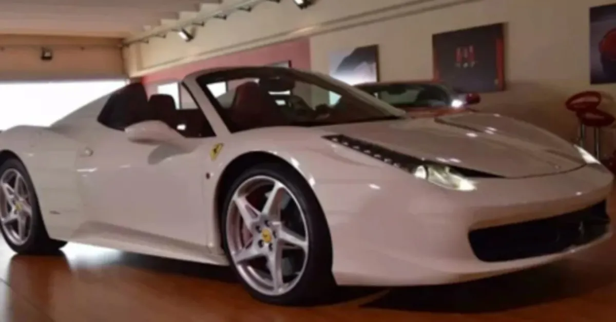 Mehmet Aydın’ın polis radarına girmesine neden olmuştu! İşte Tosuncuk’un başını yakan Ferrari!