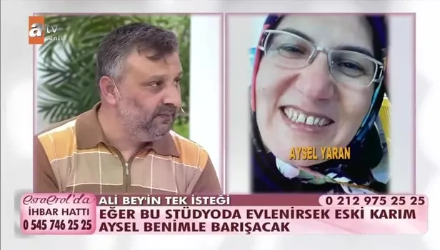 Esra Erol'da Aysel Hanım canlı yayında...