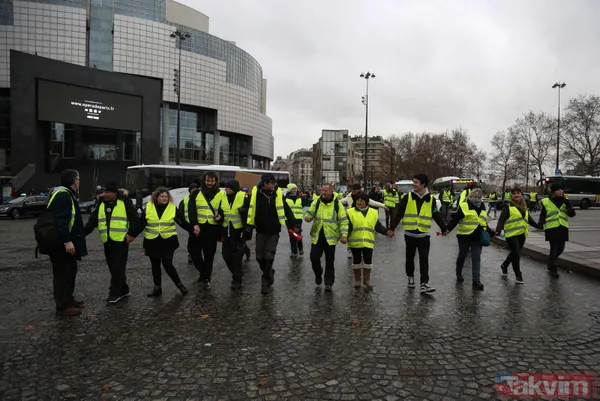 Fransa'daki Sarı Yelekliler'in eyleminde Gezi Parkı izleri - 11