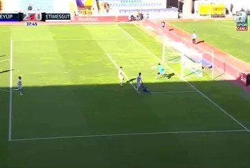 Eyüpspor 2-0 Etimesgut  Gol: Gianni Bruno
